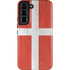 Denmark Flag Distressed Galaxy S22 Pro Case